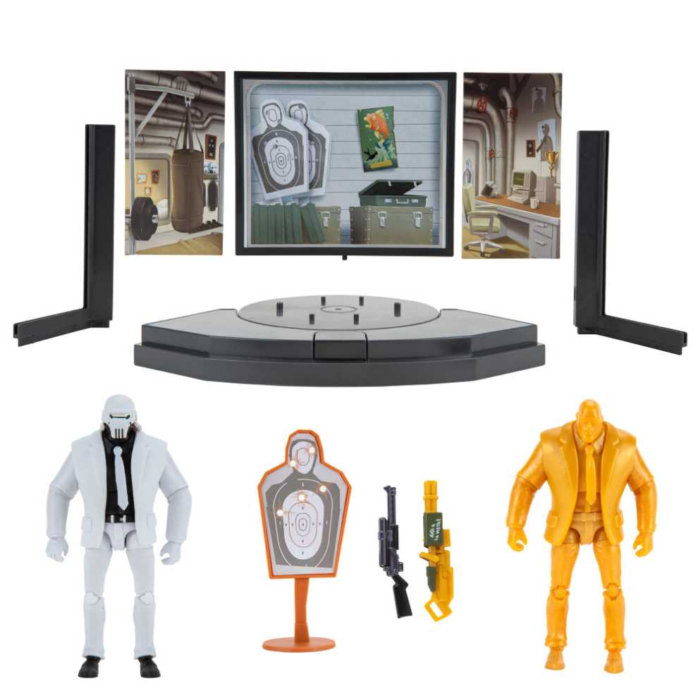 Fortnite Brutus Agent’s Room Featured Playset With Two 4-inch Articulated Figures Plus Weapons And Accessories - Jazwares / Epic Games (Fortnite) action figure collectible [Barcode 191726427797] - Main Image 4