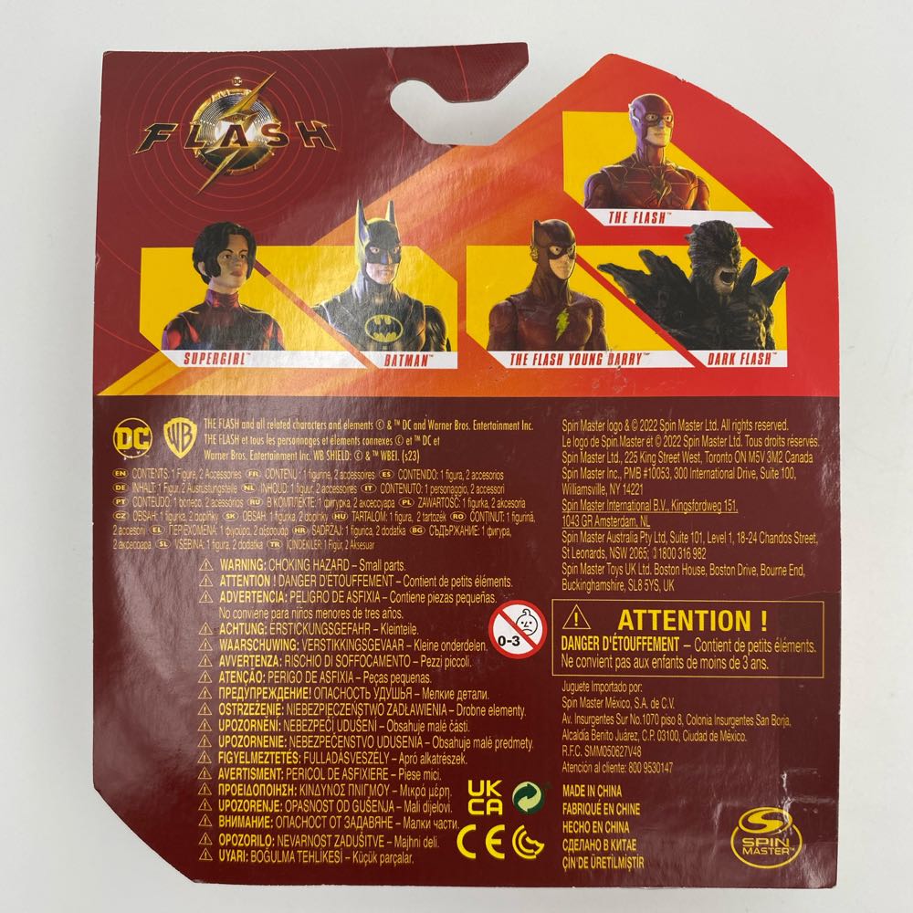 DC: Flash Barry Allen (young barry) - Spin Master (The Flash) action figure collectible - Main Image 4