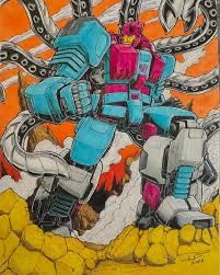 Transformers G1 Tentakil Seacons Piranacon - Hasbro (Generation 1) action figure collectible - Main Image 5