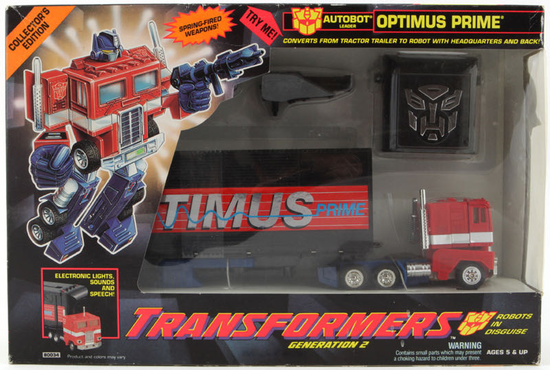 Transformers G2 Optimus Prime - Hasbro (Generation 1) action figure collectible - Main Image 5