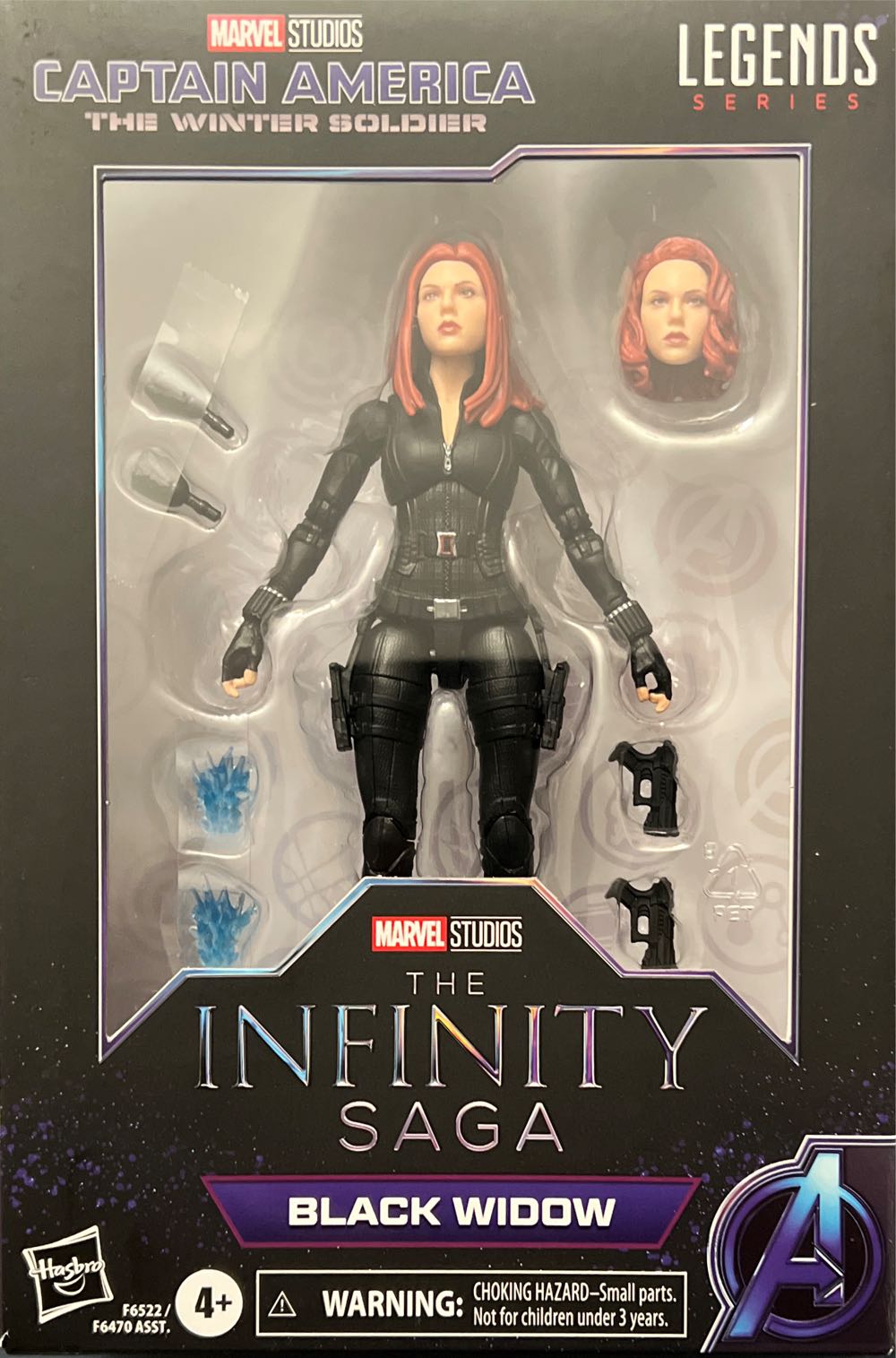 Black Widow (Captain America-The Winter Soldier) - Hasbro (Marvel Legends) action figure collectible [Barcode 5010996142733] - Main Image 2