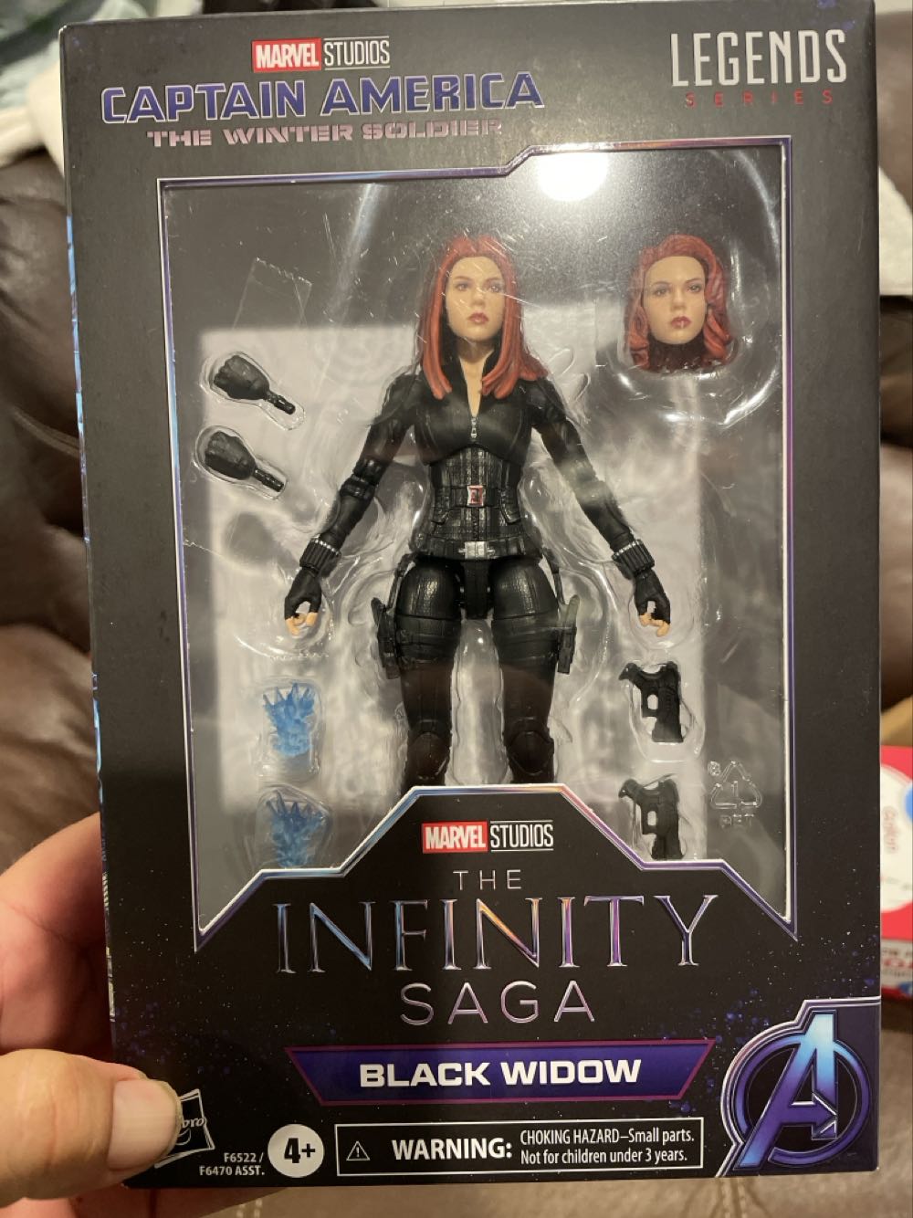 Black Widow (Captain America-The Winter Soldier) - Hasbro (Marvel Legends) action figure collectible [Barcode 5010996142733] - Main Image 4