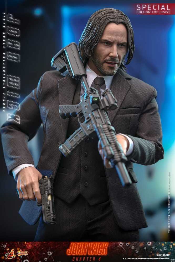 John Wick, John Wick: Chapter 4 (MMS729)  - Hot Toys (John Wick 4 (2023)) action figure collectible - Main Image 2