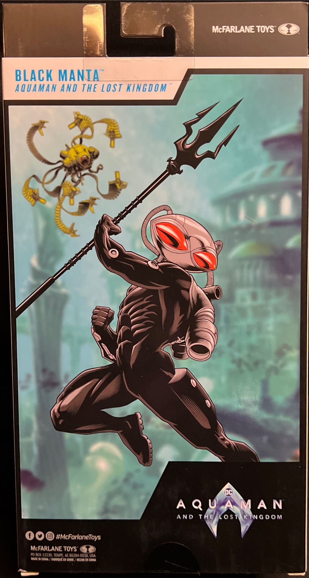 Black Manta - McFarlane Toys™ (Aquaman and the Lost Kingdom (2023)) action figure collectible [Barcode 787926155372] - Main Image 3