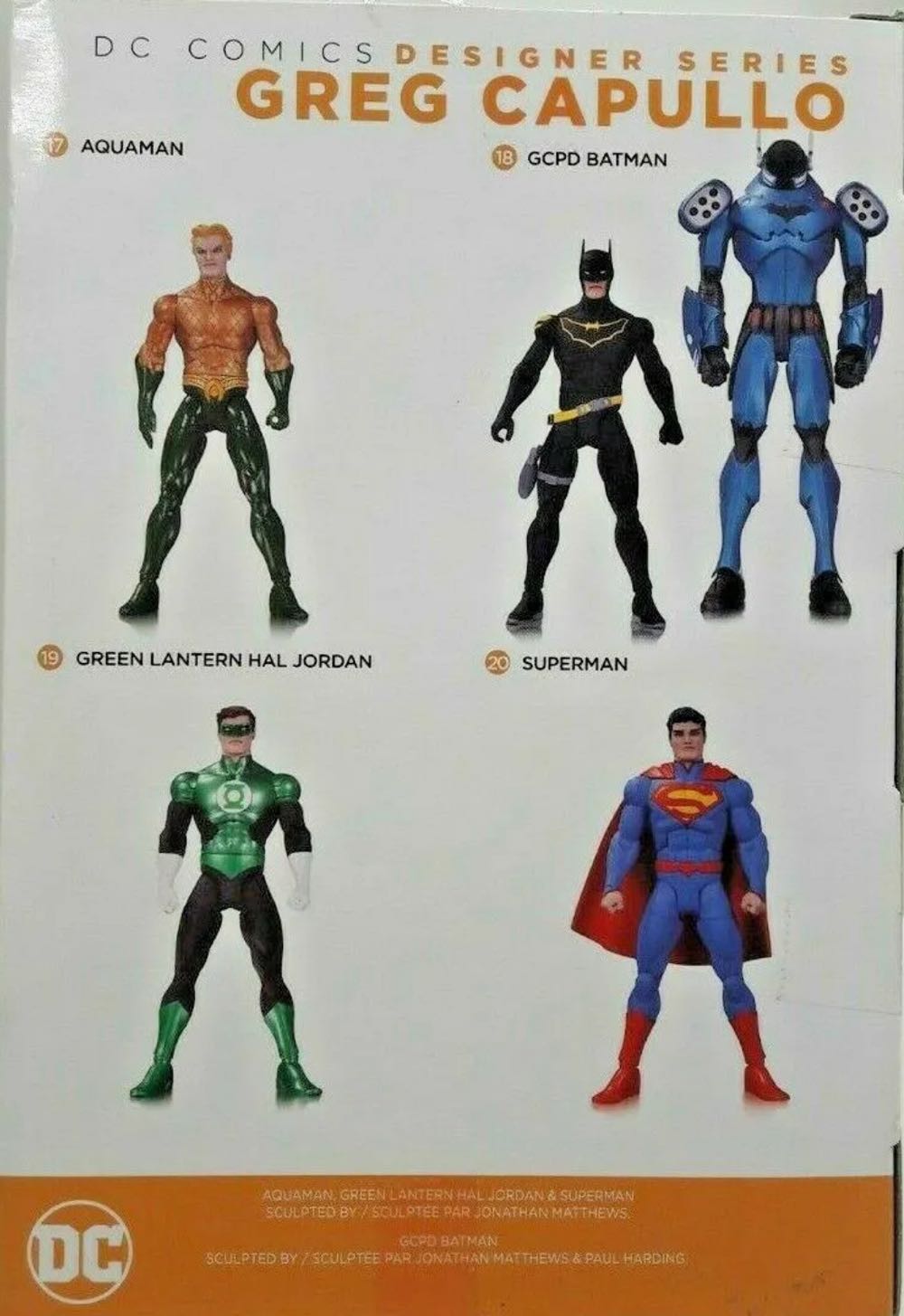 Aquaman - Designed By Greg Capullo - DC Direct (DC Designer Series) action figure collectible - Main Image 2