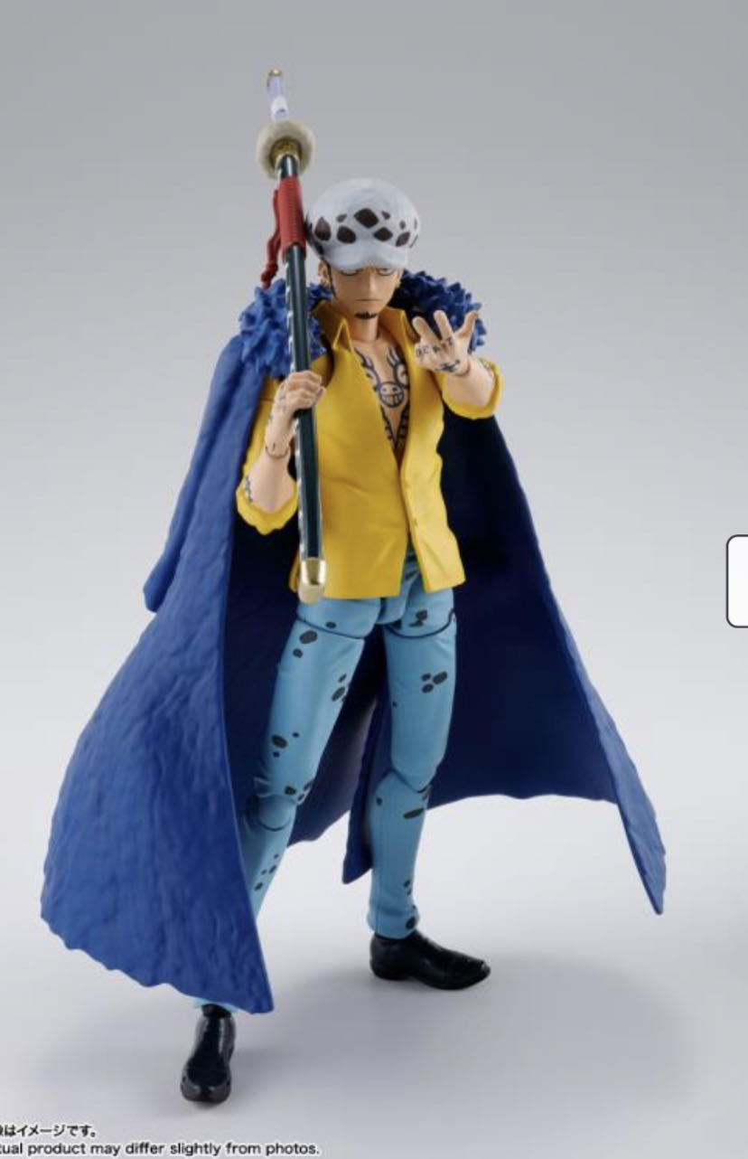 One Piece S.H.Figuarts Trafalgar Law (The Raid on Onigashima) - SH Figuarts / Bandai / Tamashii Nations (One Piece) action figure collectible - Main Image 3