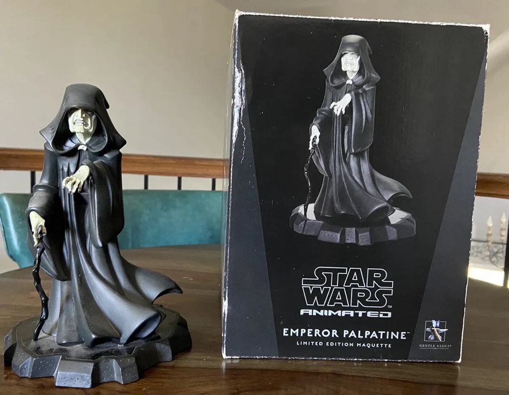 Star Wars Animated Emperor Palpatine - Gentle Giant (Star Wars Animated) action figure collectible [Barcode 871810005376] - Main Image 2