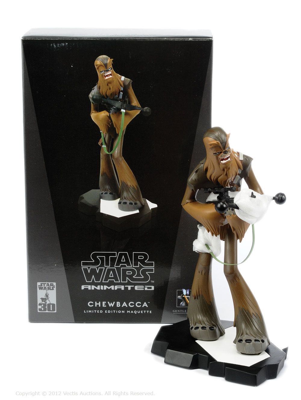 Star Wars Animated Chewbacca - Gentle Giant (Star Wars Animated) action figure collectible [Barcode 871810002146] - Main Image 2