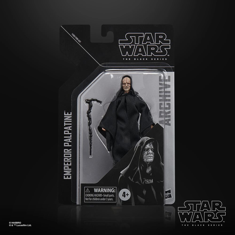 Emperor Palpatine (Loose) - Hasbro action figure collectible - Main Image 2