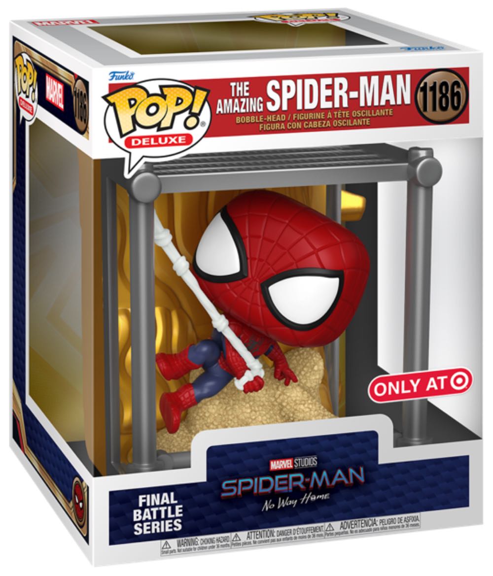 Spider-Man (Spider-Man No Way Home) 1186 Only At Target - Funko Pop action figure collectible [Barcode 889698683890] - Main Image 2