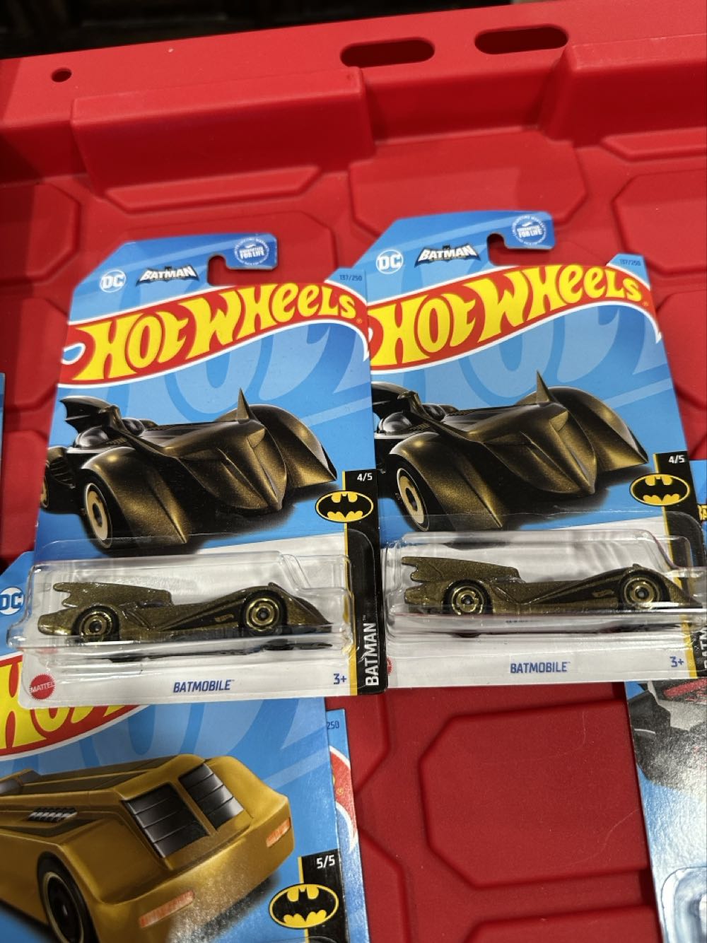 Hot Wheels: Batman Brave & The Bold Batmobile (Gold) - Mattel (DC:Batman) action figure collectible [Barcode 194735103140] - Main Image 4