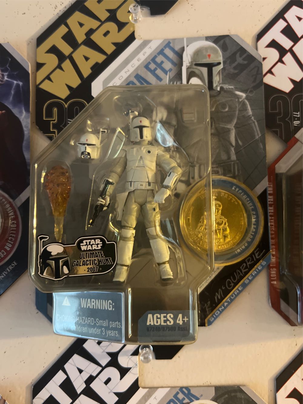 30th - Boba Fett Concept (Gold Coin)  action figure collectible - Main Image 1