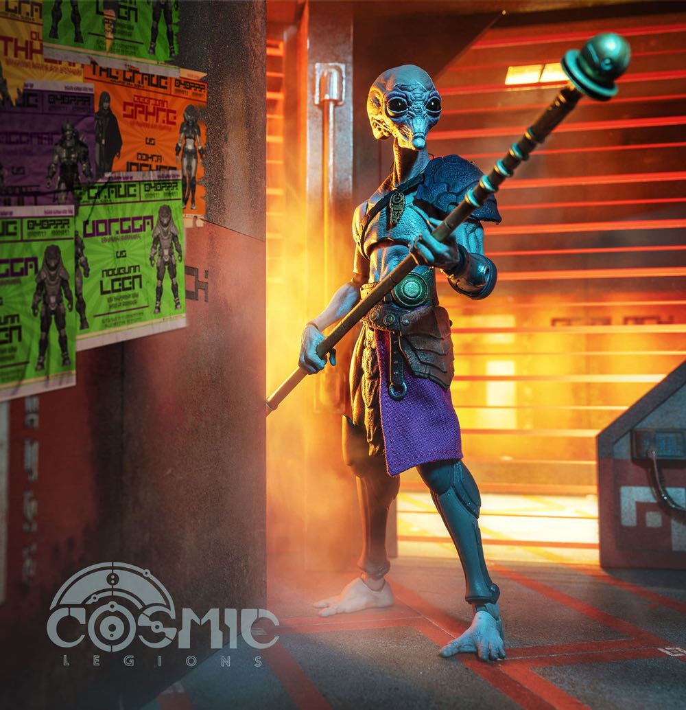 Aius Cyppiteon - Four Horsemen (Cosmic Legions) (Cosmic Legions) action figure collectible [Barcode 658580362010] - Main Image 4