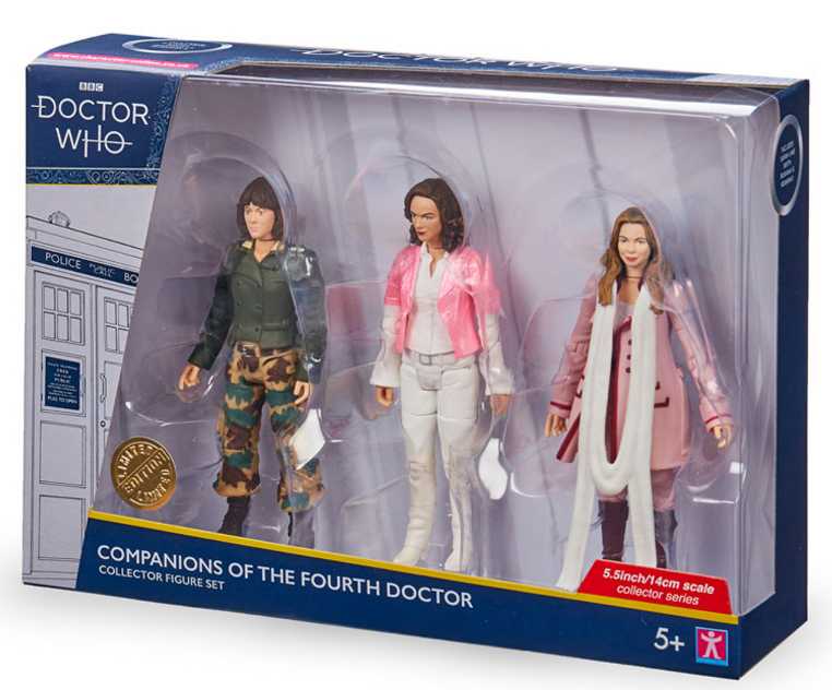 Doctor Who Companions Of The Fourth Doctor Collector Set - Character Options (Doctor Who) (DOCTOR WHO) action figure collectible [Barcode 850017708020] - Main Image 2