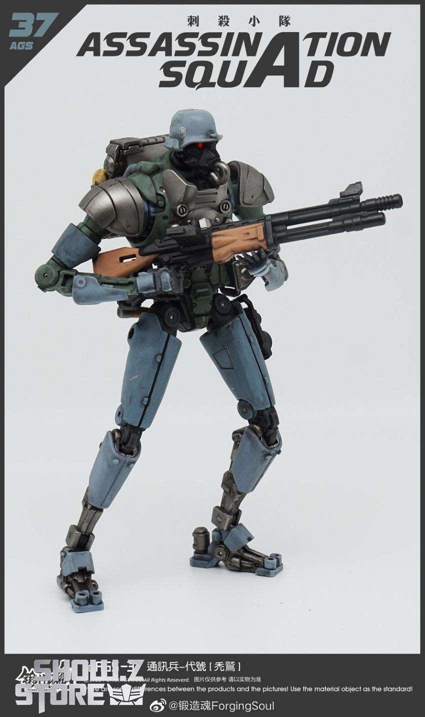 Forging Soul - Assassination Squad - AGS-37 Signaler Vulture 6” Action Figure - Forging Soul (Assassination Squad) action figure collectible [Barcode 6972159250138] - Main Image 3