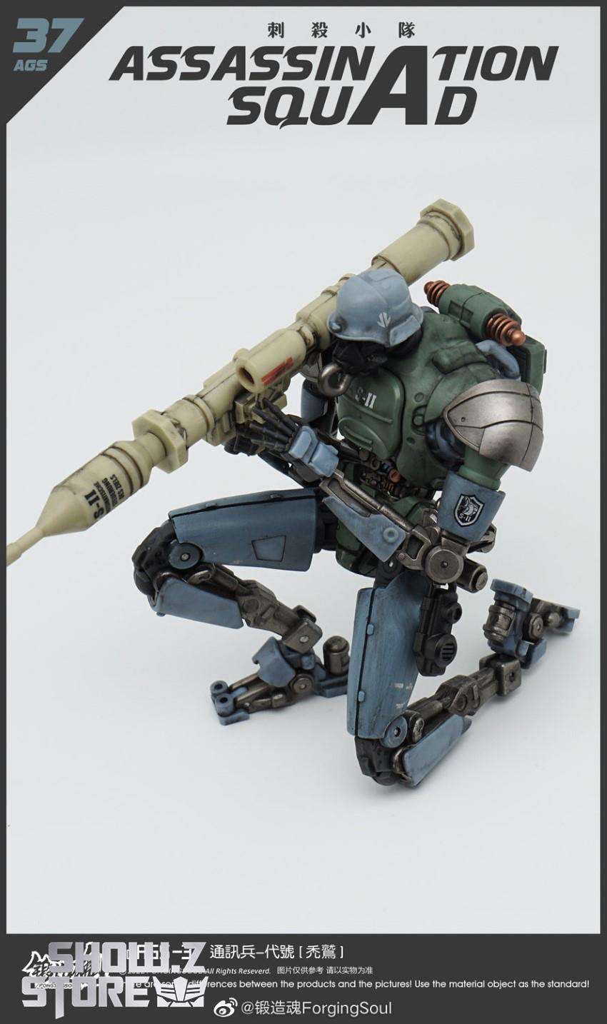 Forging Soul - Assassination Squad - AGS-37 Signaler Vulture 6” Action Figure - Forging Soul (Assassination Squad) action figure collectible [Barcode 6972159250138] - Main Image 4