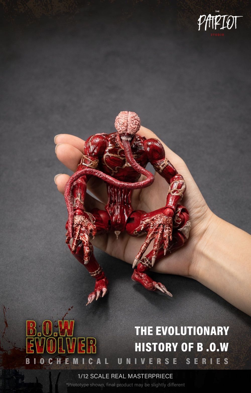 Patriot Studio - Biochemical Universe Series - B.O.W Evolver 6” Action Figure - Patriot Studio (Biochemical Universe Series (Resident Evil)) action figure collectible - Main Image 4