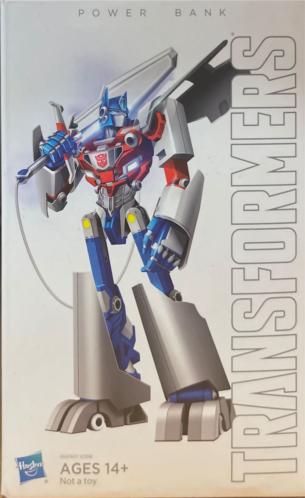 Optimus Prime Converting Power Bank - Hasbro action figure collectible [Barcode 630509631537] - Main Image 2