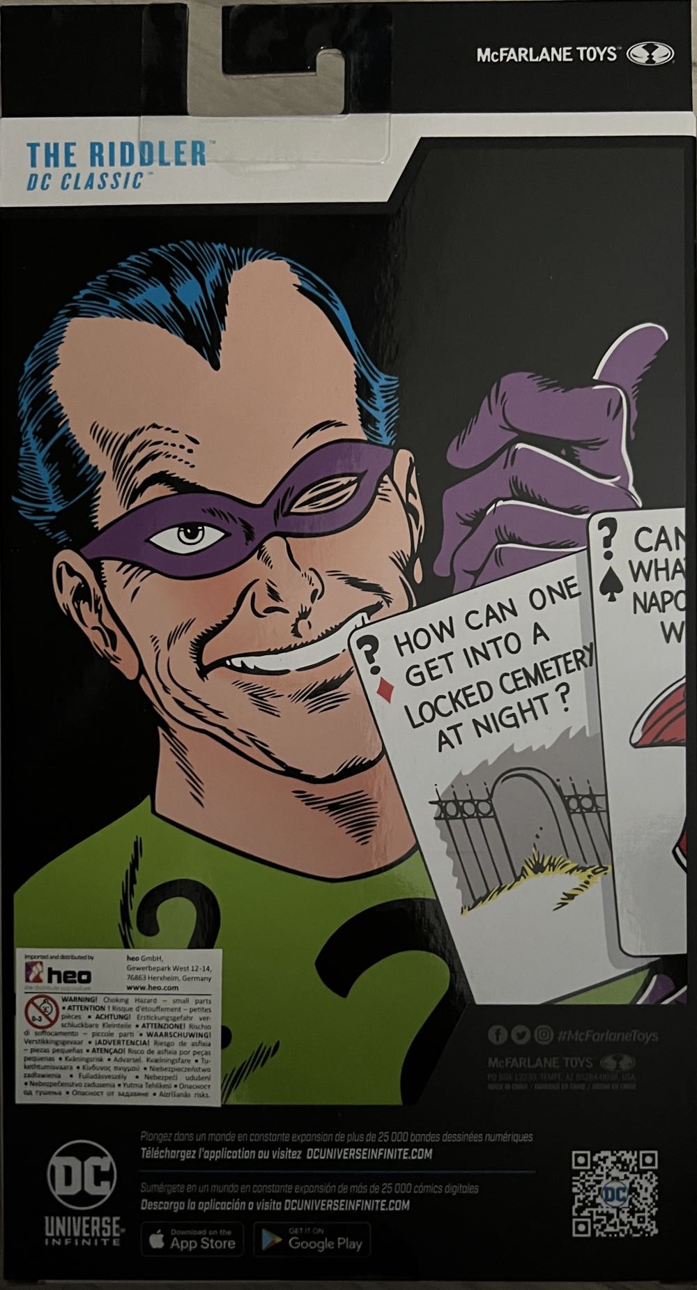 Riddler - DC Classics - McFarlane Toys (DC Multiverse) (Dc Classics) action figure collectible - Main Image 2