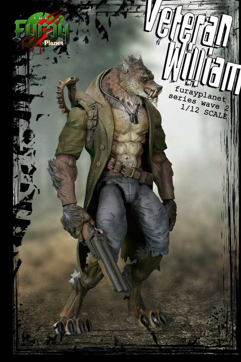 VETERAN WILLIAM (Werewolf) - Maestro Union action figure collectible - Main Image 2