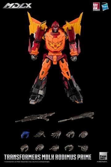 Rodimus Prime - three ZERO action figure collectible - Main Image 4