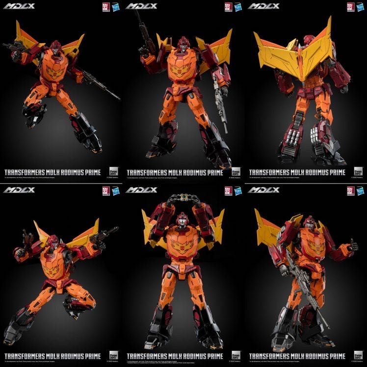 Rodimus Prime - three ZERO (Transformers) action figure collectible - Main Image 3