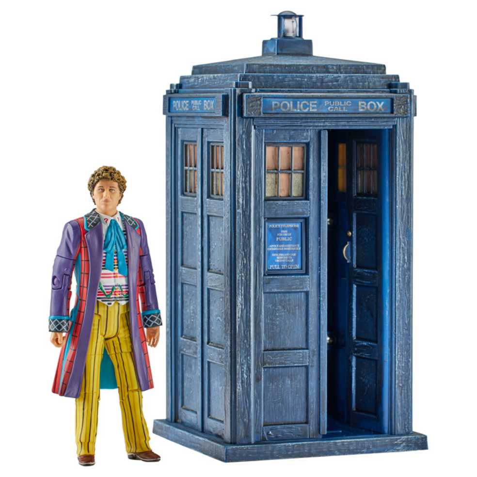 6th Doctor and Tardis Set - Character Options (Doctor Who) action figure collectible [Barcode 5029736080174] - Main Image 1