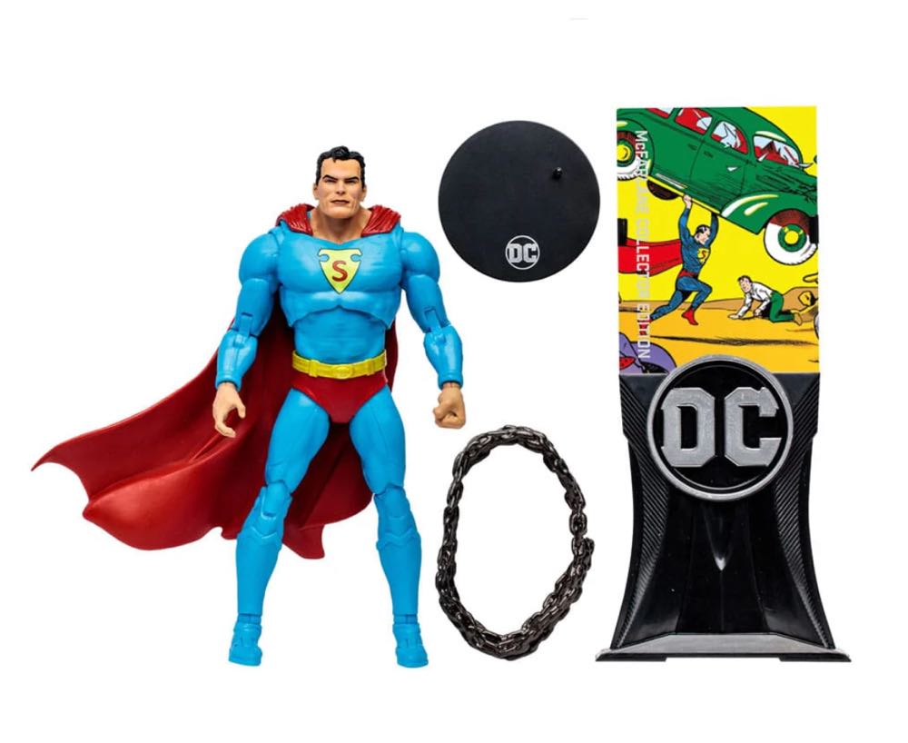 Superman - Action Comics #1 - McFarlane Toys (DC Multiverse) (McFarlane Collector Edition) action figure collectible - Main Image 3