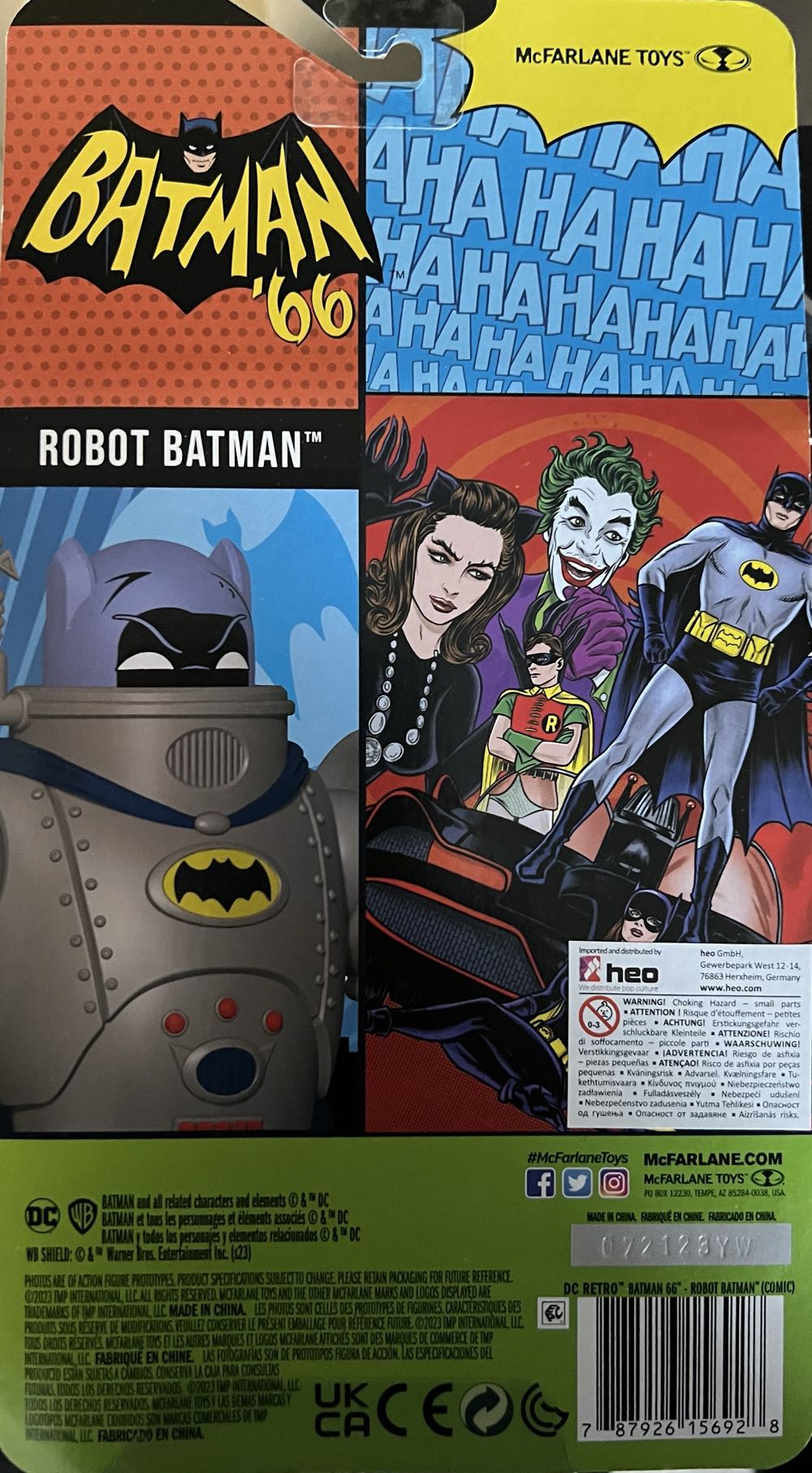Batman Robot - Batman 1966 - McFarlane Toys (DC Multiverse) (Batman 1966) action figure collectible - Main Image 2