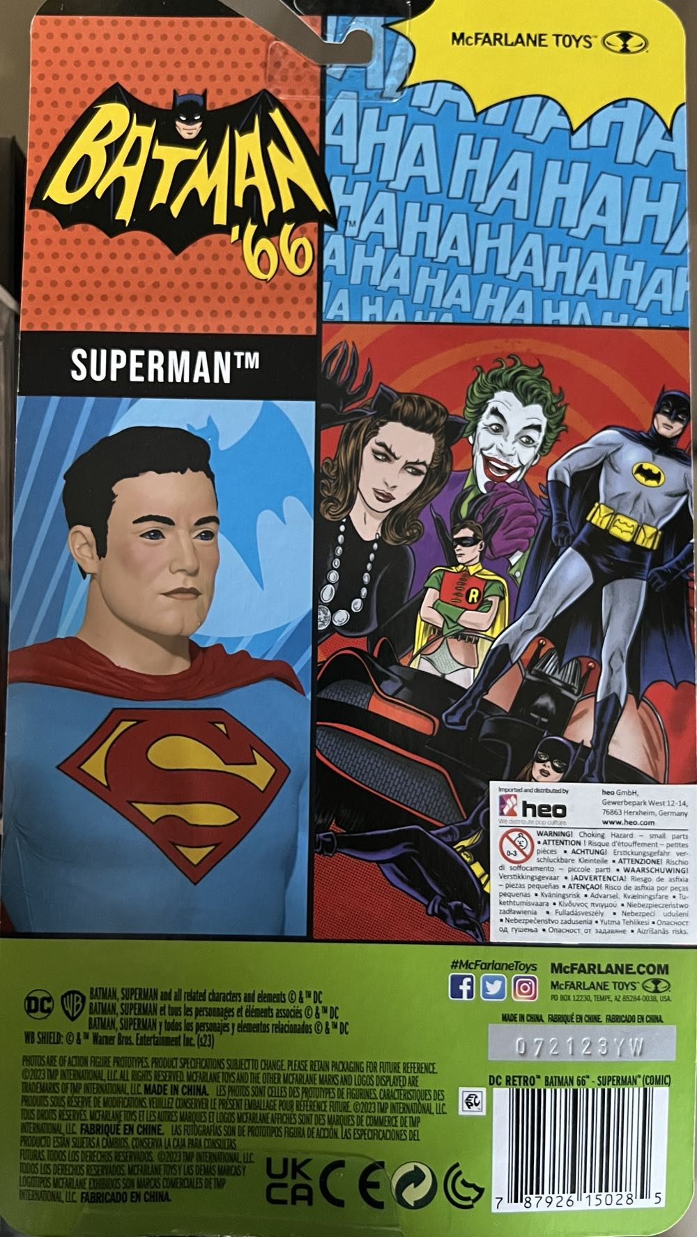Superman - Batman 1966 - McFarlane Toys (DC Multiverse) (Batman 1966) action figure collectible - Main Image 2