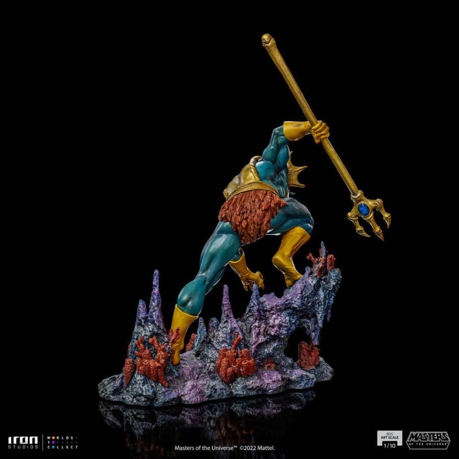 MOTU 1:10 scale Mer-Man - Iron Studios (Masters Of The Universe) action figure collectible [Barcode 618231952717] - Main Image 3