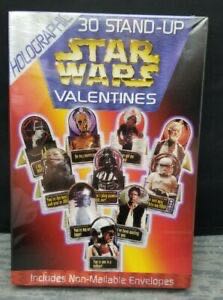 Star Wars 30 Stand Up Holographic ”4.5” X ”2.5” Valentines Cards New  action figure collectible [Barcode 073168085400] - Main Image 1