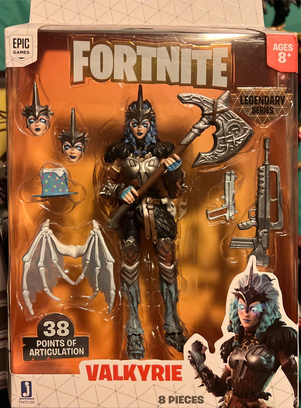 Valkyrie Fortnite 6” Legendary Series - Jazzwares (Legendary Series) action figure collectible [Barcode 191726009405] - Main Image 2