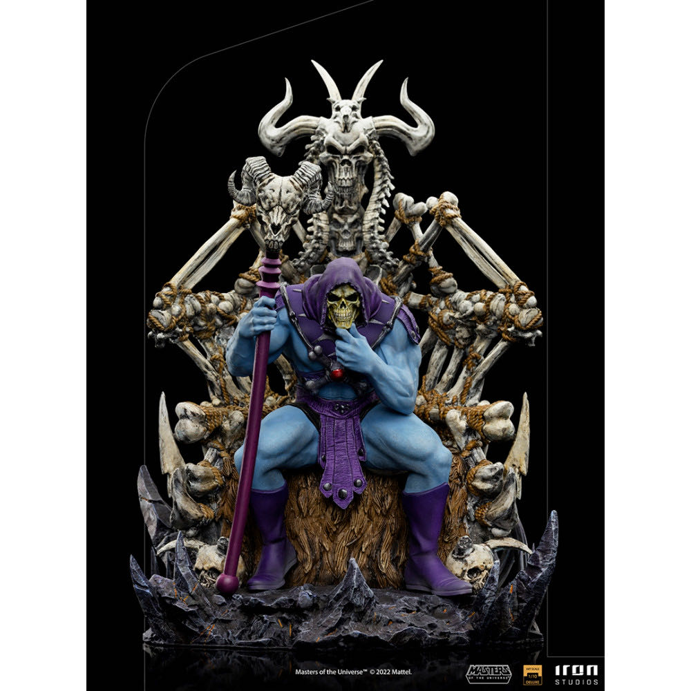 Skeletor On Throne 1:10 - Iron Studios (Iron Studios: Masters of the Universe 1:10 Statue) action figure collectible - Main Image 1