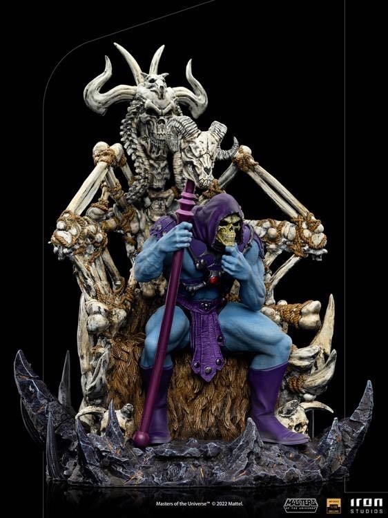 Skeletor On Throne 1:10 - Iron Studios (Iron Studios: Masters of the Universe 1:10 Statue) action figure collectible - Main Image 2