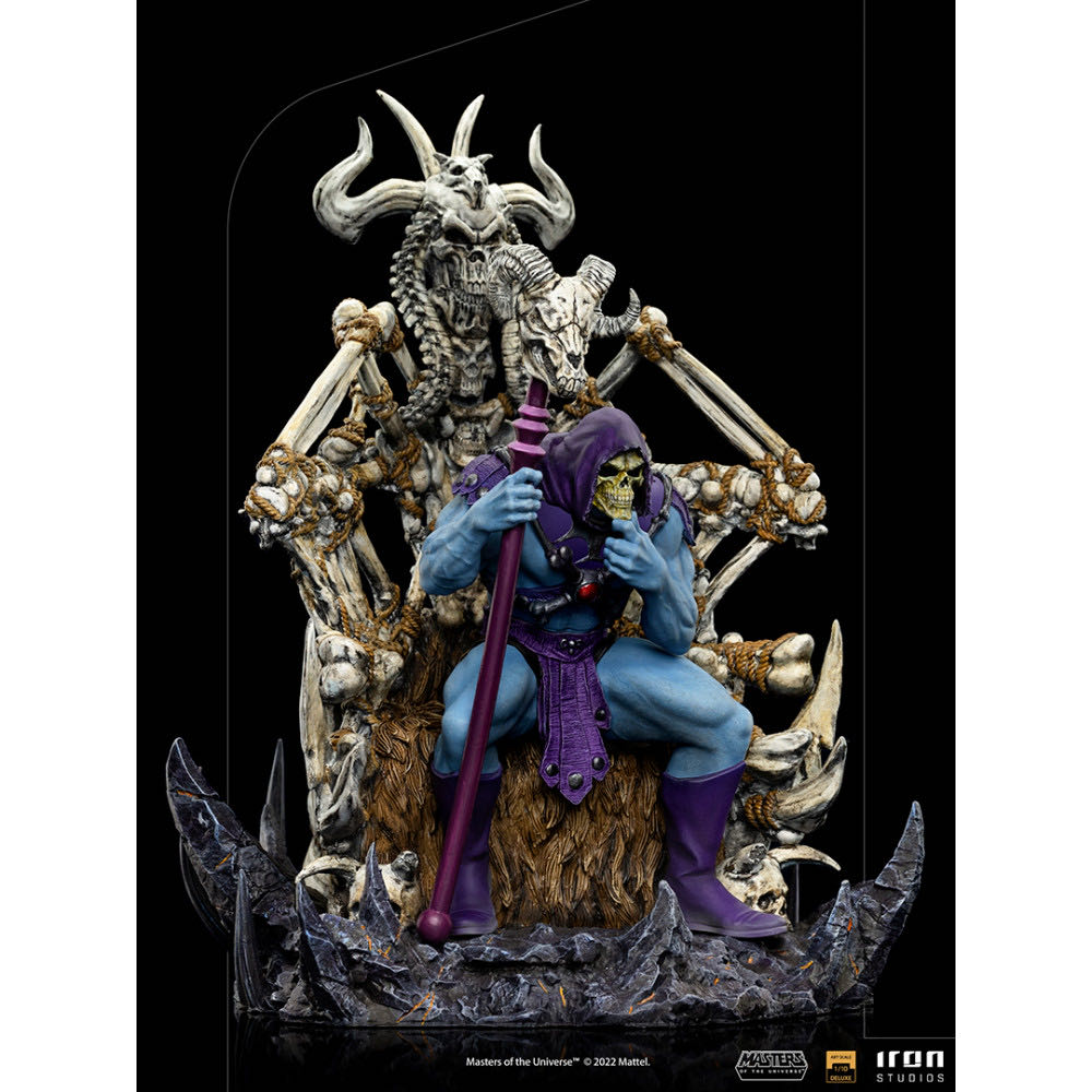 Skeletor On Throne 1:10 - Iron Studios (Iron Studios: Masters of the Universe 1:10 Statue) action figure collectible - Main Image 3
