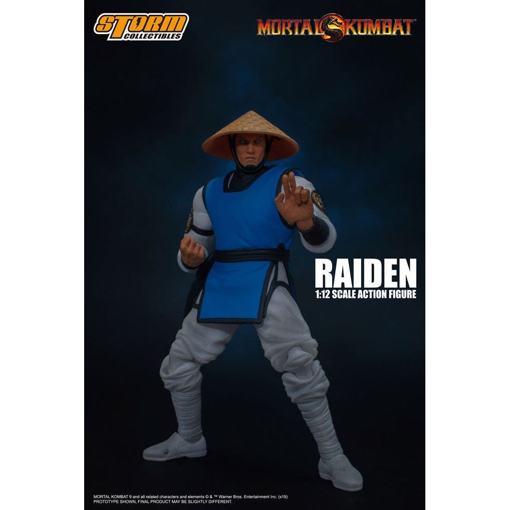 MK: 1:12 Raiden - Storm Collectibles (Mortal Kombat) action figure collectible - Main Image 3