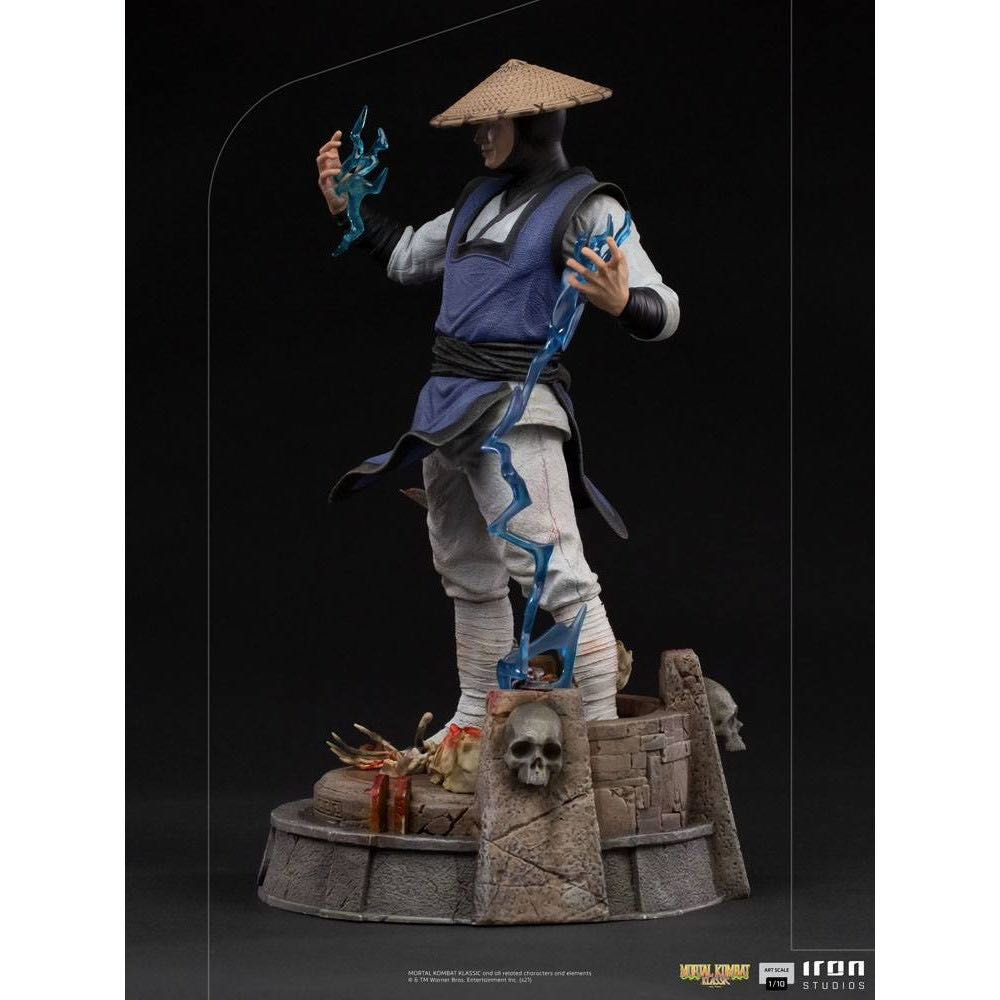 MK 1:10 scale Raiden - Iron Studios (Mortal Kombat) action figure collectible [Barcode 602883134904] - Main Image 2