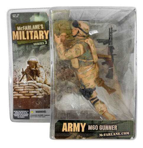 Army M60 Gunner - McFarlane Toys (Mcfarlane Military) action figure collectible [Barcode 787926602951] - Main Image 2