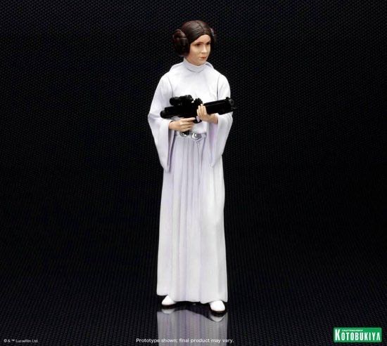 SW ArtFX+ Luke Skywalker & Princess Leia 2-pk - Kotobukiya (Star Wars) action figure collectible [Barcode 812771021104] - Main Image 2