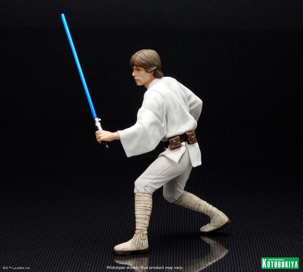 SW ArtFX+ Luke Skywalker & Princess Leia 2-pk - Kotobukiya (Star Wars) action figure collectible [Barcode 812771021104] - Main Image 3