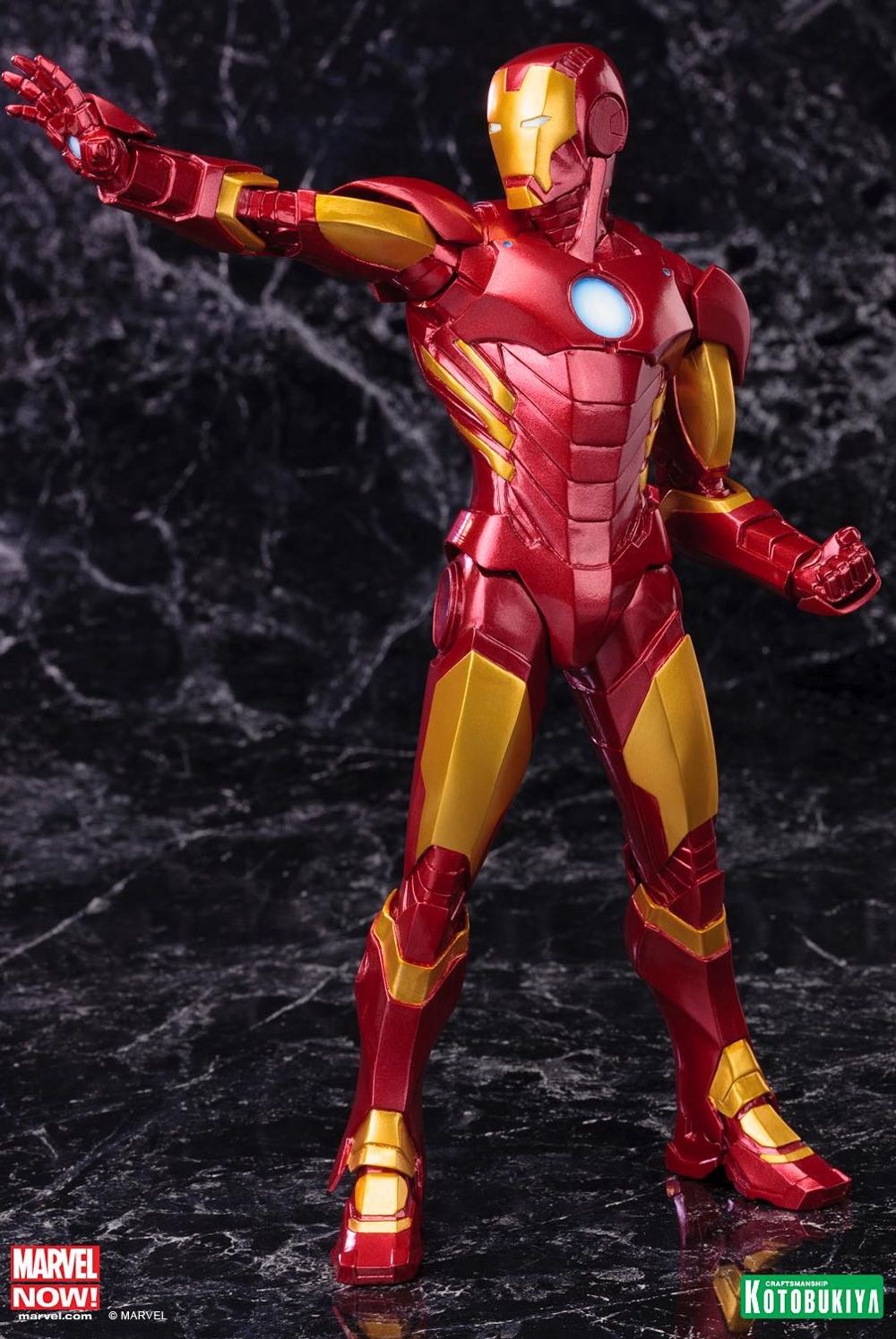 Iron Man: Marvel ARTFX Kotobukiya Statue - Kotobukiya (Marvel Avengers Series) action figure collectible [Barcode 603259046579] - Main Image 4