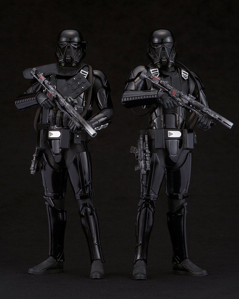SW ArtFX+ Rogue One/ Death Trooper 2-pk - Kotobukiya (Star Wars) action figure collectible [Barcode 190526001886] - Main Image 4