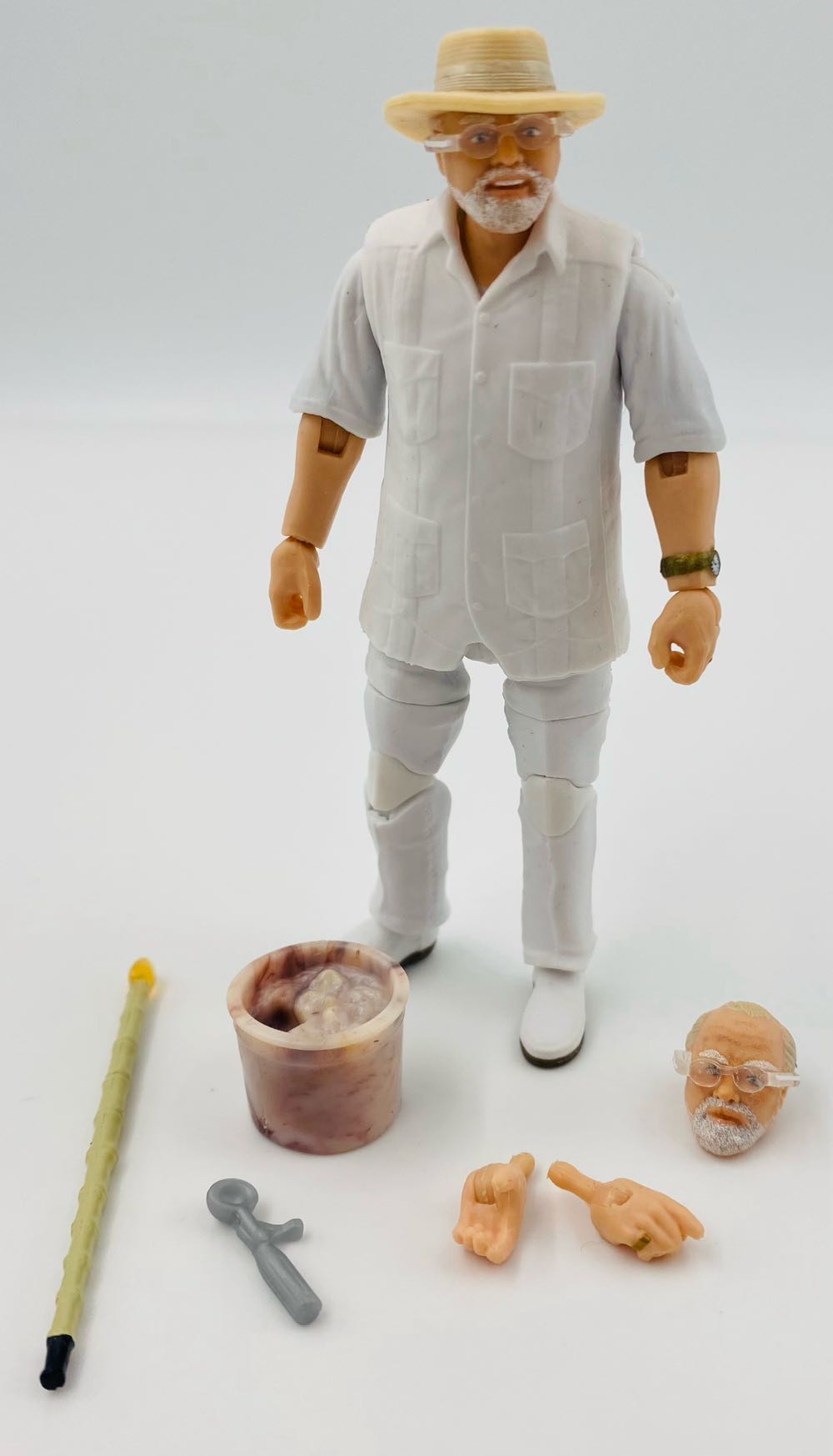 Jurassic Park: Dr. John Hammond - Mattel (Hammond Collection) action figure collectible - Main Image 2