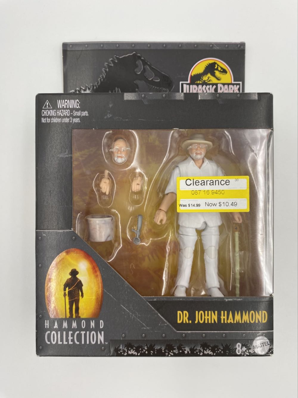 Jurassic Park: Dr. John Hammond - Mattel (Hammond Collection) action figure collectible - Main Image 3