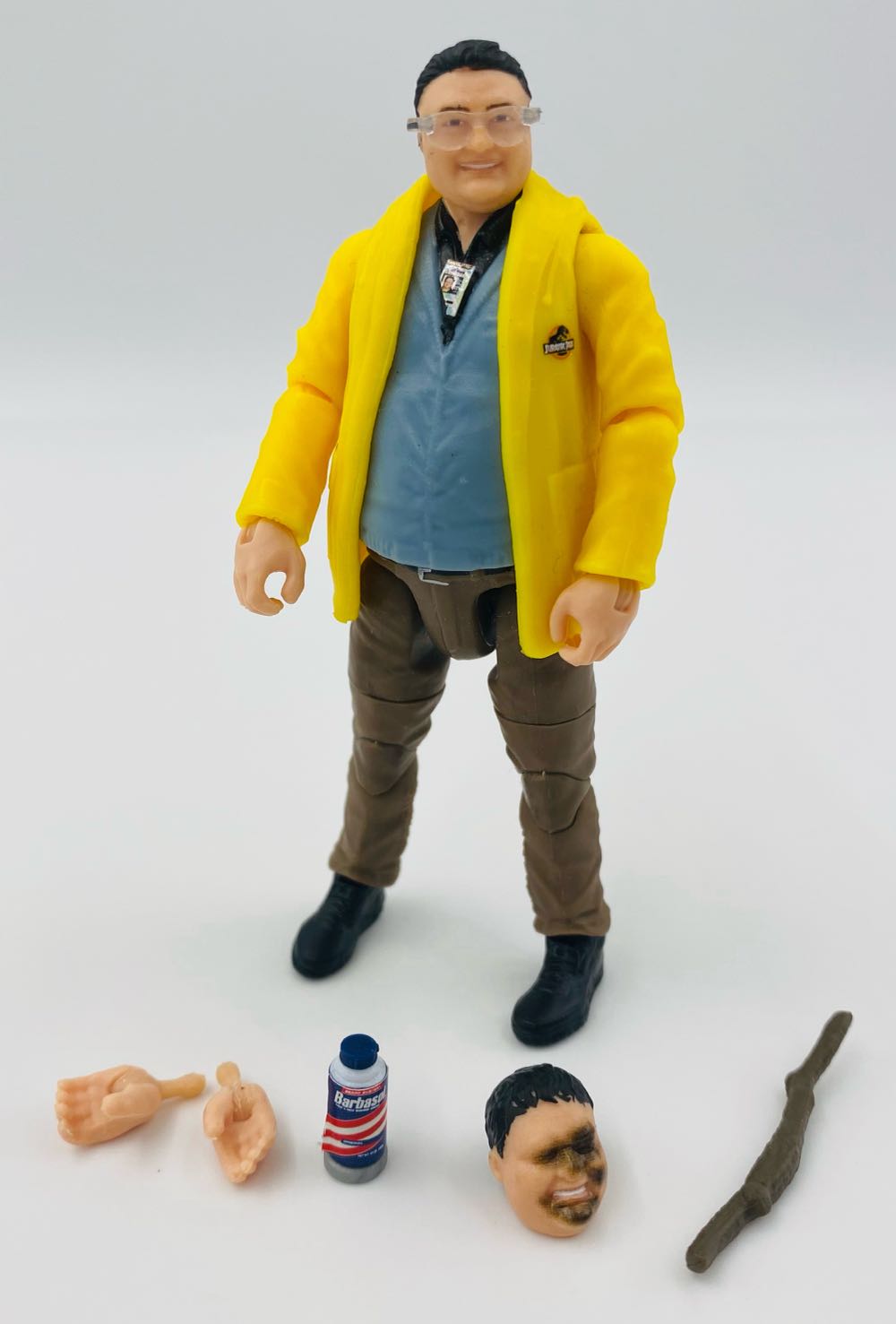 Jurassic Park: Dennis Nedry - Mattel (Hammond Collection) action figure collectible - Main Image 2
