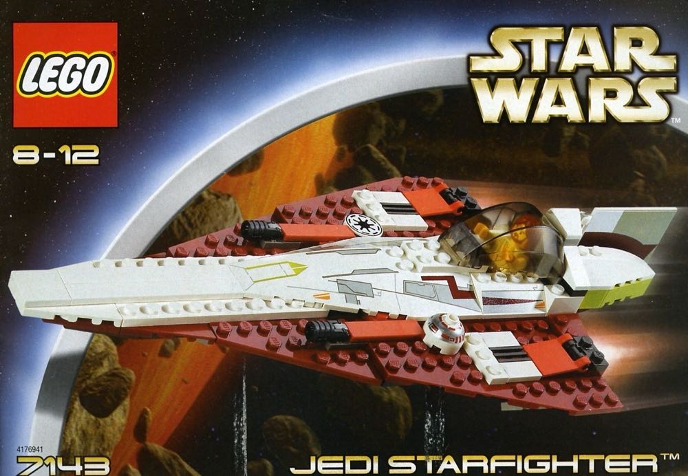Lego Star Wars: Jedi Starfighter - Lego (Lego 7143) action figure collectible [Barcode 673419010290] - Main Image 2