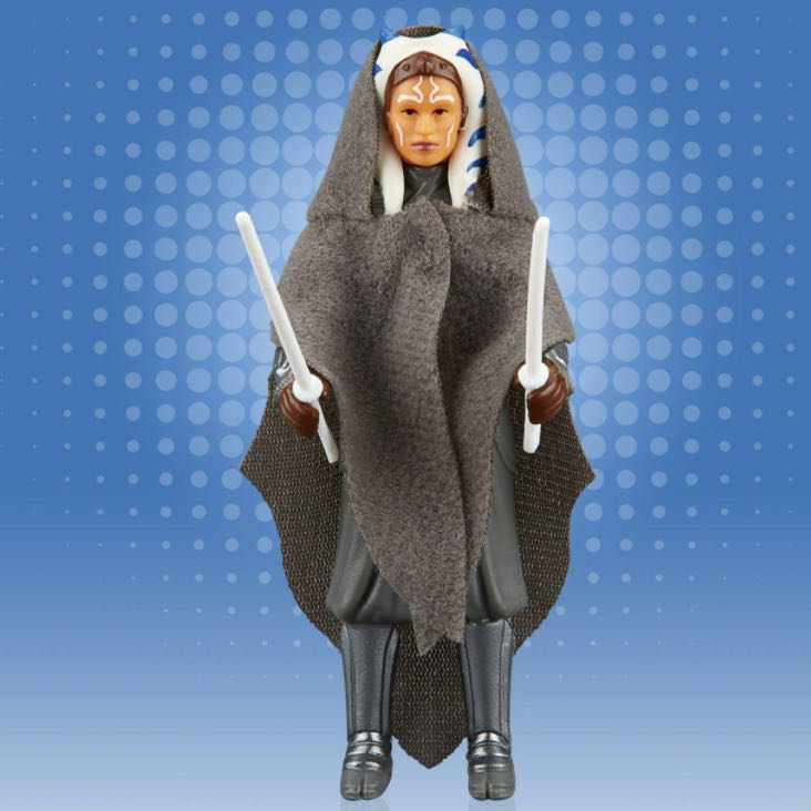Ahsoka Tano - Disney / Hasbro (Retro Collection 3.75” 2019- Now: Ahsoka) action figure collectible [Barcode 5010996184580] - Main Image 3
