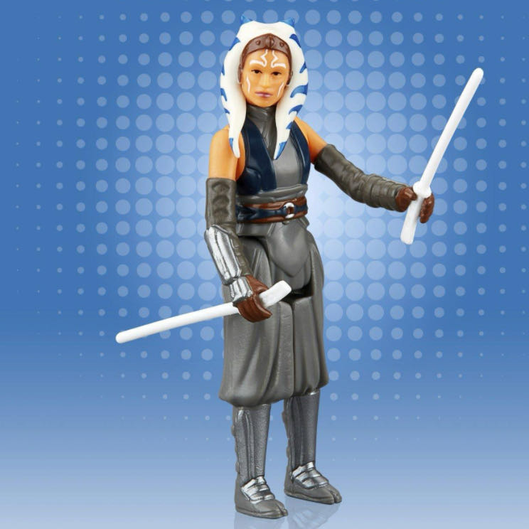 Ahsoka Tano - Disney / Hasbro (Retro Collection 3.75” 2019- Now: Ahsoka) action figure collectible [Barcode 5010996184580] - Main Image 4