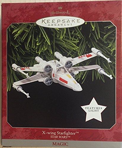 Hallmark X Wing Starfighter Star Wars Keepsake Ornament From  action figure collectible [Barcode 015012425451] - Main Image 1